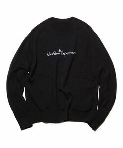 EMBROIDERY CREW NECK KNIT