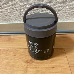 1エンジョイフードボトルハンドル付き　スープボトル　３５０ｍｌ　真空二重構造　外径９０×１２０　保温保冷