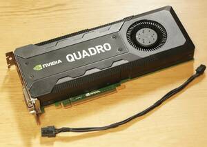 限定！希少！nVIDIA Quadro K5200 GDDR5 8GB 4K@60Hz・Metal対応 ベースクロック667MHz 2009-2012MacPro 最新macOS Sonoma14.5まで対応