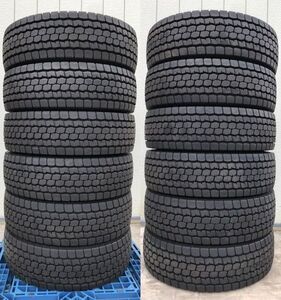 ★状態良好★ブリヂストン M888 245/70R19.5 12本 ミックスタイヤ スノータイヤ ホイール付き ※送料欄要確認