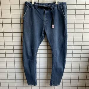 The DUFFER of ST.GEORGE DRAPING DENIM：360°伸縮 ハイストレッチ 立体裁断イージーデニムパンツ サイズL ジーンズ ダファー ストレッチ