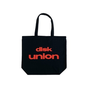 diskunion ロゴ トートバッグ (Black/Red) / ディスクユニオン DISK UNION