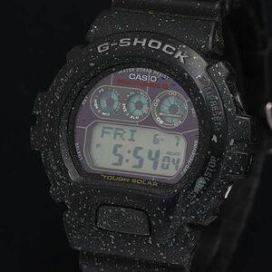 1円 稼動 良品 カシオ Gショック GW-6900 電波ソーラー マルチバンド5 ブラック メンズ腕時計 OGH 0474000 5APY