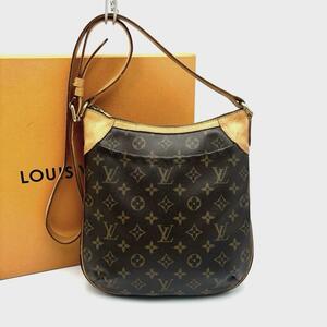 【美品】●１円～ LOUS VUITTON ルイヴィトン オデオンPM ショルダーバッグ クロスボディ モノグラム メンズ レディース 通勤 通学 