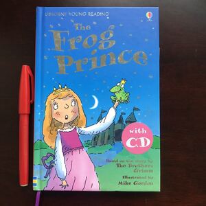 子供用　英語絵本　CD付き　The Frog Prince