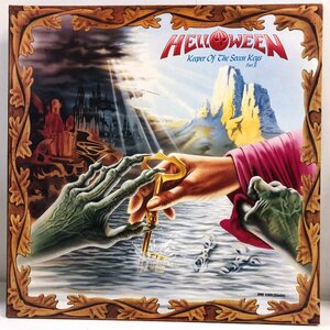 【EEC盤 LP】HELLOWEEN / KEEPER OF THE SEVEN KEYS PART 2 守護神伝 第二章 / ハロウィン ジャーマン・メタル 内袋 NOISE NUK117 ▲