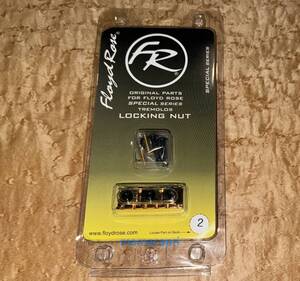 新品 Floyd Rose FRS2NR2GP Special Locking Nut R2 Goldフロイド ローズ スペシャル ロッキング ロック ナット ゴールド パッケージ入