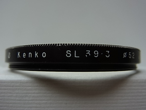 普通郵便送料無料　Kenko　ケンコー　UV　SL　39・3　52mm　管理no.19