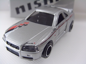 R34スカイライン GT-R NISMO TUNED CAR Series シルバー