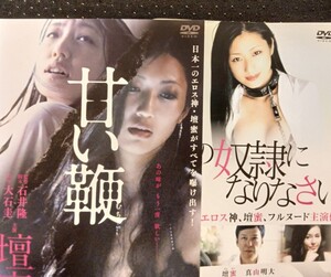 壇蜜　主演　DVD　3巻 私の奴隷になりなさい 甘い鞭 　悪夢の六号室　壇蜜 真山明大 間宮夕貴 逢沢りな　竹中直人