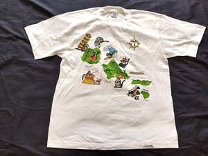 クレイジーシャツ クリバンキャット Hawaii USA製TシャツM ９０’ｓ未使用