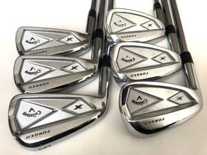 左 レフティ キャロウェイ X FORGED フォージド 2013 アイアン 5-PW 6本 DG S200 ダイナミックゴールド　※拡大画像あり