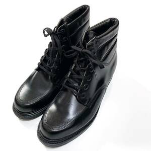 デッドストック 70s Knapp shoes ワーク ブーツ ビンテージ アメリカ製 80s usa old レザー ブラック レッドウィング 黒 60s dead stock