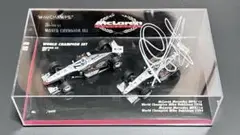 F1 McLaren Mercedes MP4/13 ミカハッキネン サイン入り