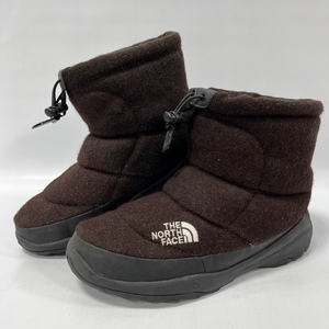 THE NORTH FACE/ザ ノースフェイス/NUPTSE BOOTIE WOOL SHORT/ヌプシーブーティ ウールショート/NF51491/ダークブラウン/ショートブーツ