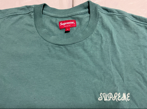 supreme Washed Script 23S/S Top シュプリーム 新品未使用 試着のみ M size 