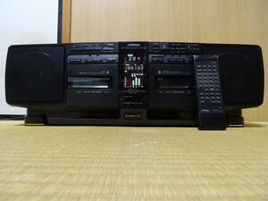 【送料込】Victor ビクター　RC-X90 CDラジカセ（純正リモコン付）