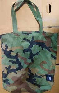 GAP トートバッグ 迷彩 エコバッグ camouflage camo tote bag lunch bag 