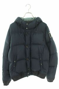 モンクレール MONCLER ALBERIC/120914195500 サイズ:4 ジップアップフーデッドダウンジャケット 中古 BS99