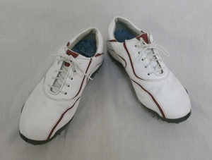 ■ FOOTJOY LOPro フットジョイ ゴルフシューズ 97132J 22.5cm 女性用 スパイク付き 【中古】 ★