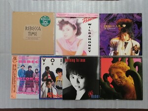 ＬＰ　レコード　レベッカ　７枚セット　ＲＥＢＥＣＣＡ　ＮＯＫＫＯ　＜Ａ＞