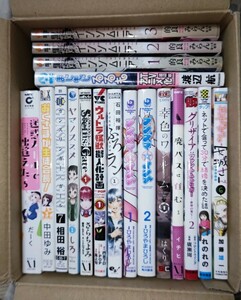 ◎漫画単行本(美少女多め全年齢)◎60サイズの箱にまとめて◎18冊☆ 第1巻 多め。☆ゆうパック限定