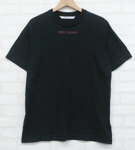 5T7229【クリックポスト対応】 ジョンローレンスサリバン 5A014’17-39 NEW GRAVE 半袖Tシャツ JOHNLAWRENCESULLIVAN