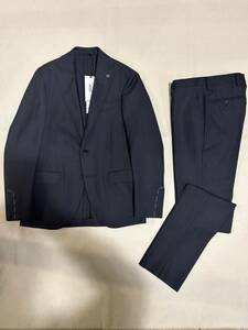 23AW 新品未使用 LARDINI ラルデーニ ヘリンボーン3B SUIT スーツ サイズ46