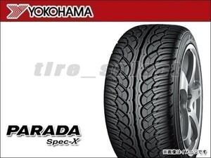 送料無料(法人宛) 納期要確認 ヨコハマ パラダ スペック-X PA02 275/55R20 117V □ YOKOHAMA PARADA Spec-X PA-02 275/55-20 【4864】