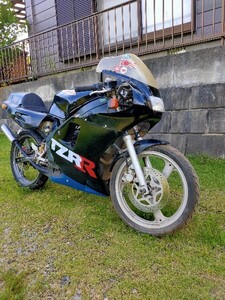 ヤマハ原付ＳＳ☆TZR50R 4EU☆ 書有り　エンジン始動確認　 絶滅危惧種　再生希望ベース車両　練達諸氏向き