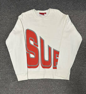 中古　Supreme Logo Crewneck　パーカー　ｓサイズ