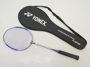 ★sr1162　ヨネックス　アイソメトリック　キッズ　バドミントン　ラケット　ケース付き　全長62cm　YONEX　ISOMETRIC　Junior 45★