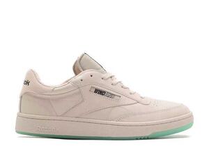 WIND AND SEA atmos Reebok Club C 85 "Ivory" 26cm R00007