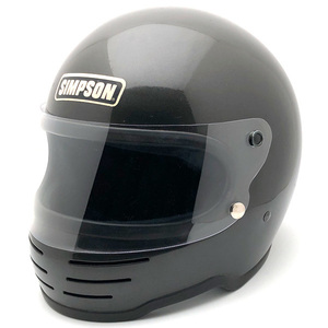 送料無料 BHVシールド付 SIMPSON M61 GUNMETAL 60cm/シンプソンガンメタビンテージヘルメットmadmax族ヘルスーパーバンディットm32m41m62