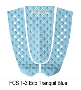 送料無料（一部除く）▲FCS T-3 Eco Tranquil Blue TRACTION 新品