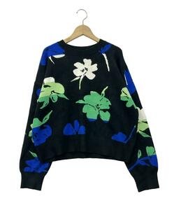 デジグアル 長袖ニット 花柄 レディース SIZE M (M) Desigual