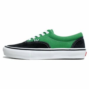 新品 VANS バンズ レディース エラ SKATE ERA US企画 PopCushインソール グリーン ツートン 緑黒 US5.5（23.5cm）