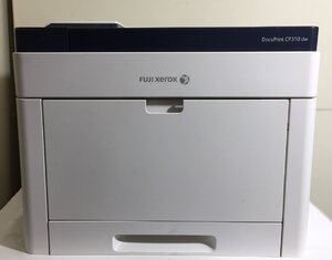 【埼玉発】【FUJIFILM(旧Xerox)】A4カラーレーザープリンター　DocuPrint CP310 dw　★カウンター2118枚★動作確認済★　(11-3114)