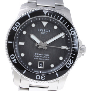 ティソ TISSOT T120.807.11.051.00 シースター1000 パワーマティック80 デイト 自動巻き メンズ 美品 箱・保証書付き_829959