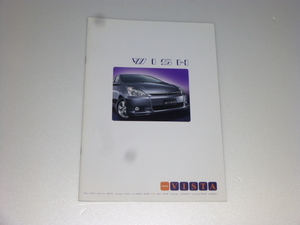 カタログ　トヨタ　ウイッシュ　2003年 -