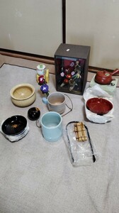 茶道具 茶器　取皿　急須　常滑　飾り