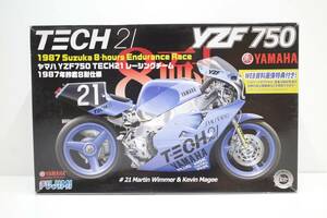 Pk05B◆現状品 フジミ 1/12 Bike-9/141329 ヤマハ YZF 750 TECH21 レーシングチーム 1987年 鈴鹿8耐仕様 YAMAHA 未組立