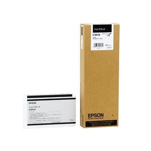 【新品】（まとめ） エプソン EPSON PX-P／K3インクカートリッジ フォトブラック 700ml ICBK58 1個 〔×3セット〕