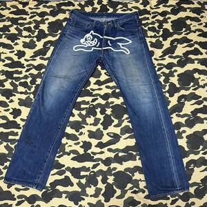 OG running dog denim pants BBC ICECREAM billionaire boys club ビリオネアボーイズクラブ フロントドッグ デニム ランニング red