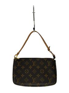 LOUIS VUITTON◆2)ポシェット・アクセソワール_モノグラム・キャンバス_BRW/PVC/BRW