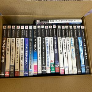 PS2 ソフト　まとめ売り　21本セット