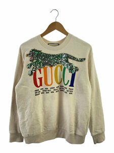 GUCCI◆スウェット/S/コットン/CRM