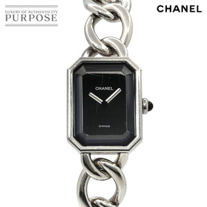 シャネル CHANEL プルミエール Lサイズ H0452 ヴィンテージ レディース 腕時計 ブラック クォーツ ウォッチ Premiere 90254787