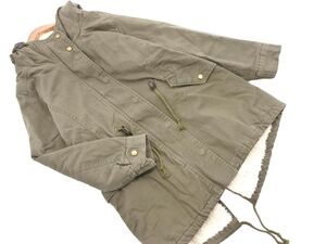 OLIVE des OLIVE オリーブデオリーブ 裏ボア モッズ コート sizeM/カーキ ◆■ ☆ eja9 レディース