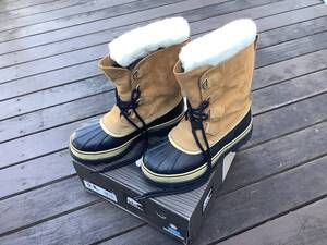 ソレル　SOREL カリブー　スノーブーツ　27センチ　（中古）一度使用のみ